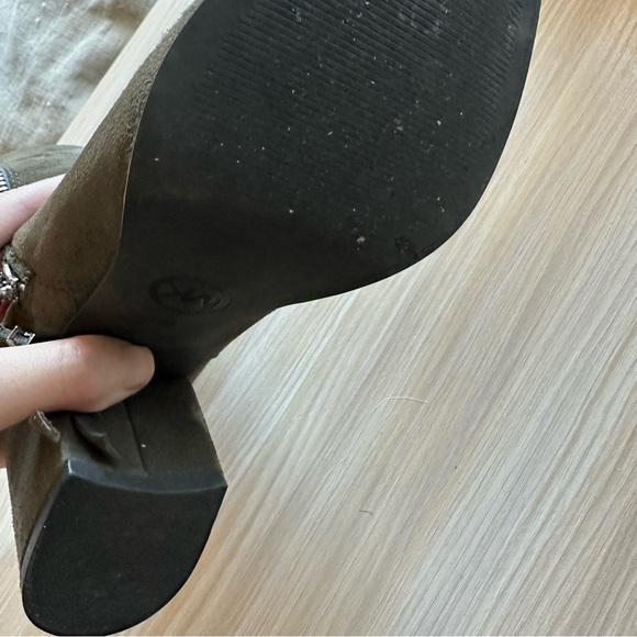 Michael Kors black suede leather boots - Picture 4 of 7